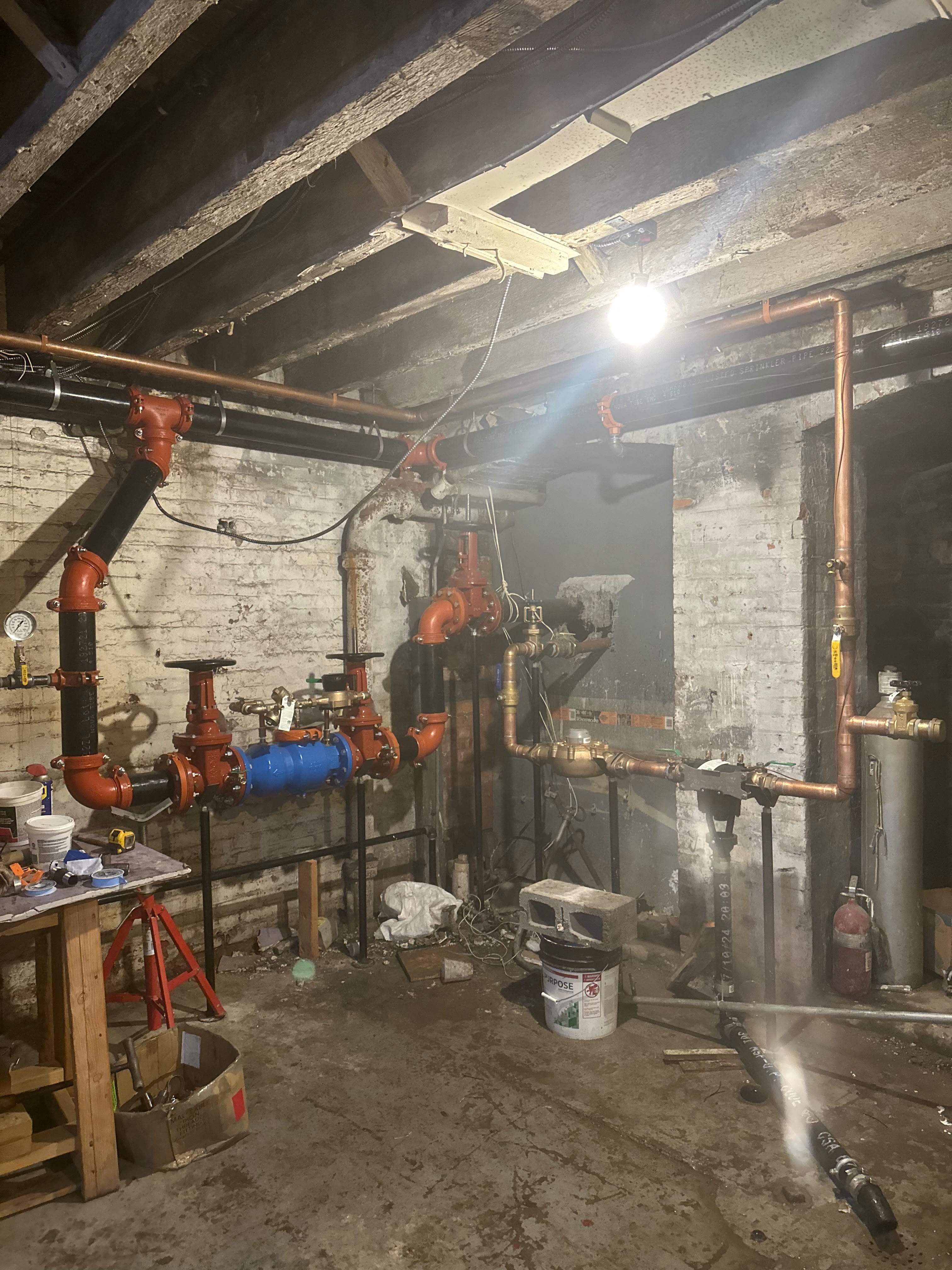 NYC Fire Sprinkler & RPZ Backflow Systems